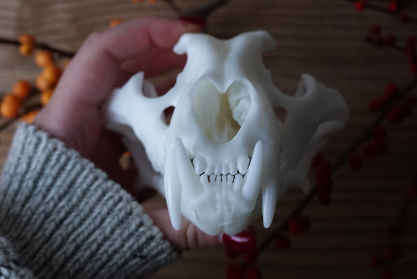 Replica of a Tiger Skull – Precision Scanned from the Real Specimen